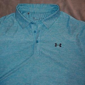 Under Armour heat gear heathered Aqua